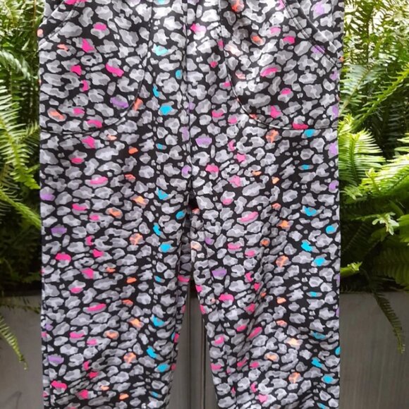 Lisa Frank Pants Children's Joggers Size Large Rainbow Leopard Print - Picture 15 of 16